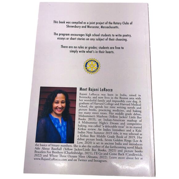 From My Heart 2020 Rotary Clubs of Shrewsbury & Worcester MA Paperback Book - Picture 2 of 10